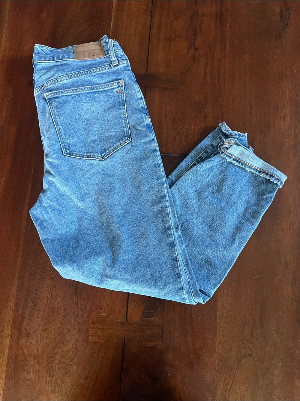 Madewell High-Rise Classic Blue Jeans